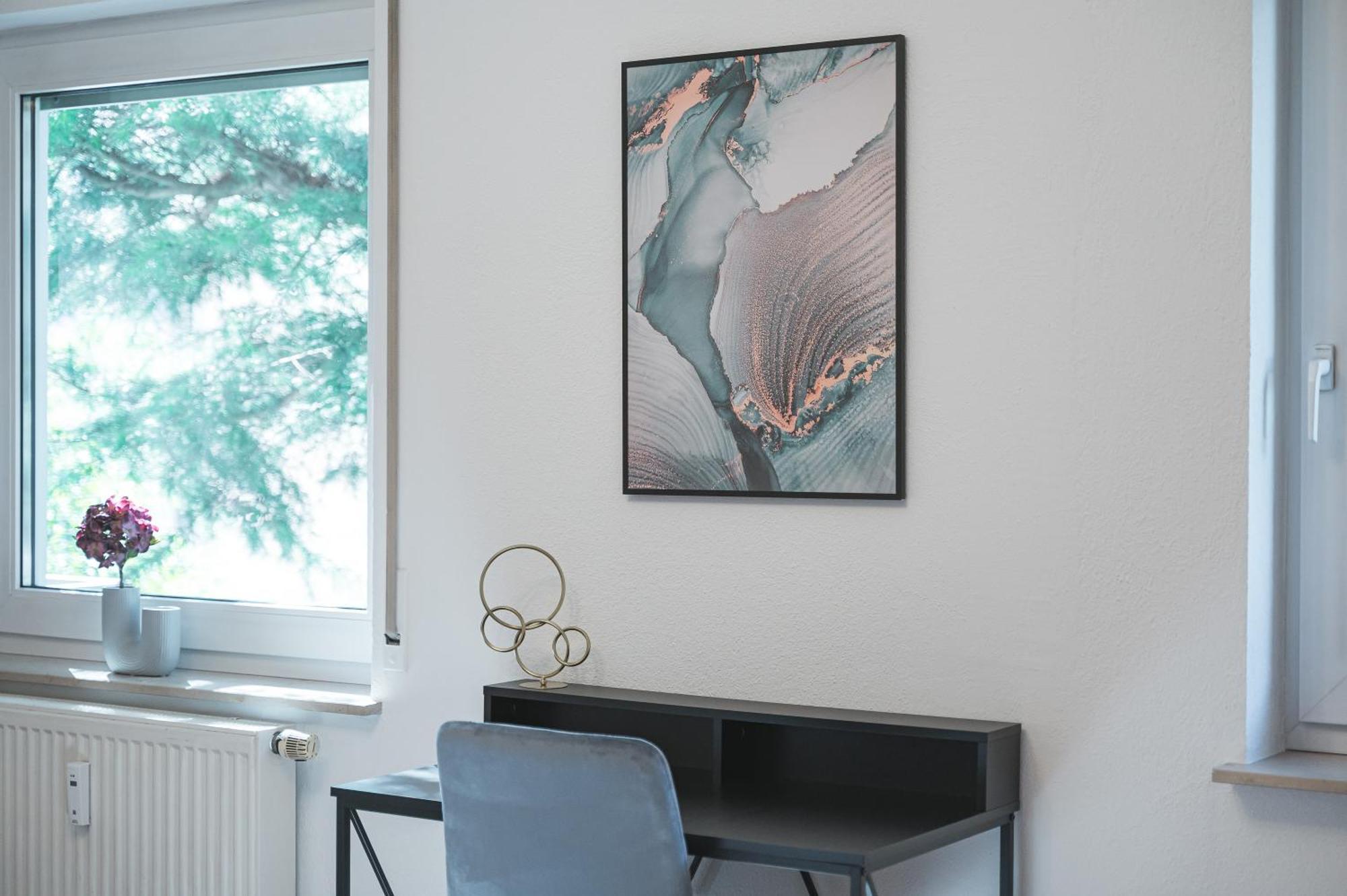 Finest Design Stuttgart Airport Messe Stadtbahn U7 Apartment *